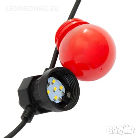 5 м Празнична Великденска Гирлянда с 10 разноцветни LED крушки, снимка 5 - Декорация за дома - 54118399