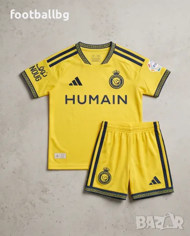 CR7 💛⚽️ детско юношески футболни екипи 💛⚽️ Ал Насър НОВО сезон 2026-27 година , снимка 3 - Футбол - 39346097
