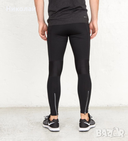 Nike Running Tech Tights In Black, снимка 14 - Спортни дрехи, екипи - 44509062