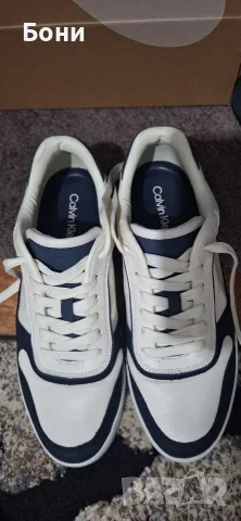 Продавам мъжки кецове Calvin Klein, номер 44,стелка 29 см, снимка 2 - Кецове - 56227643
