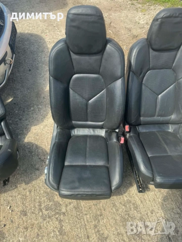 кожен салон обдухване porsche cayenne 958 кожен салон подгрев и обдухване порше каен , снимка 2 - Части - 54173034