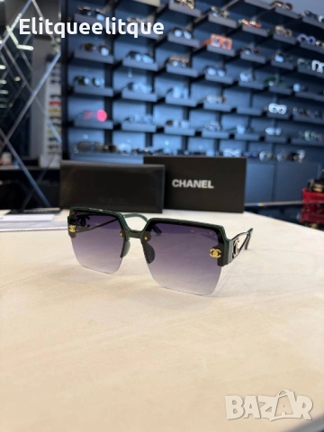 очила с черен обикновен калъф и Ув защита chanel, снимка 17 - Слънчеви и диоптрични очила - 52225544