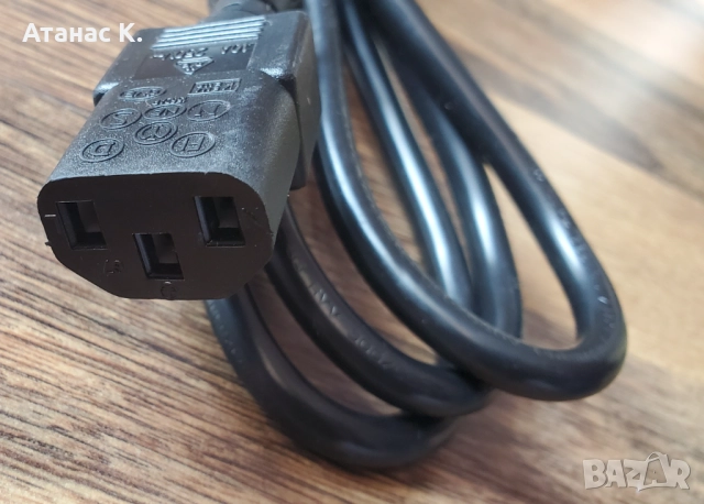 Кабел: Захранващ Кабел Schuko -> C13 - Различни Видове, снимка 3 - Други - 52234349