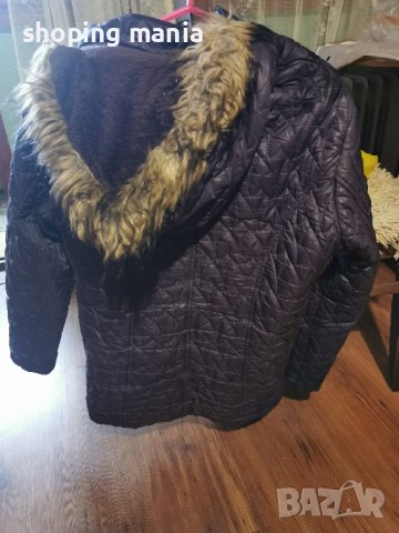 лилаво яке с качулка , снимка 1