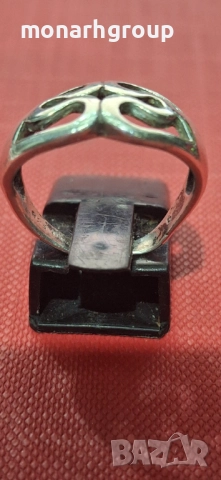 Сребърен пръстен, снимка 5 - Пръстени - 52656307