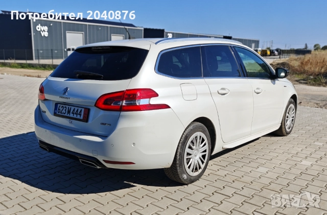 Peugeot 308 SW, 2018г. бензин 1.2, 130 к.с. GT-line, внос от Швейцария, снимка 6 - Автомобили и джипове - 52255179