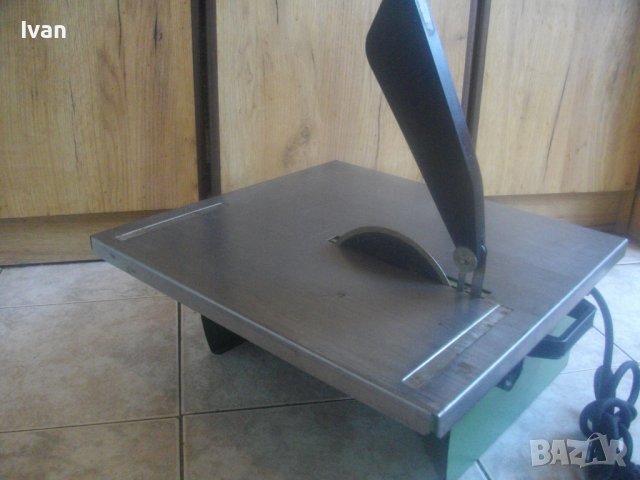 Made in ITALY-2,9A/400W/ф180mm/ISO kl B/C10uF-Ел.Машина Рязане Плочи/Плочки-Професионална-14 кг, снимка 6 - Други инструменти - 37618416