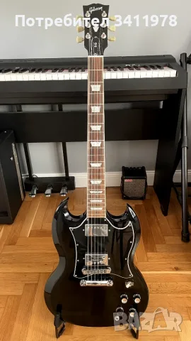 Gibson SG Standard Ebony (2004), снимка 2 - Китари - 55804905