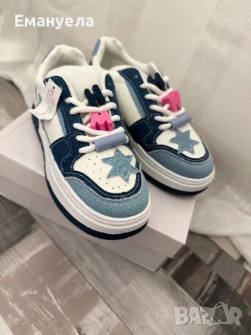 Дънкови маратонки нов модел пролет лято 2025, снимка 2 - Маратонки - 49738939