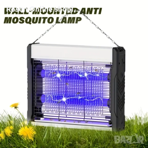 USB Преносима UV лампа против комари,мухи,молци и др. 5V 1A.Работи и с Power bank