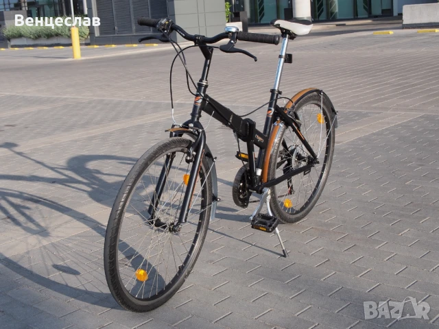 Сгъваем велосипед Балкан 26", 7 скорости, снимка 4 - Велосипеди - 51197363