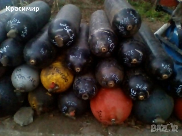 1,70 лева литър бутилки метан от 16 до 59 литра, снимка 4 - Части - 23661940