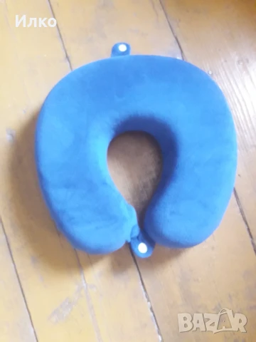 Възглавница за пътуване, тъмносиня, снимка 2 - Възглавници - 51013116