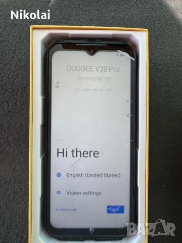 Doogee V30 PRO Черен, снимка 1