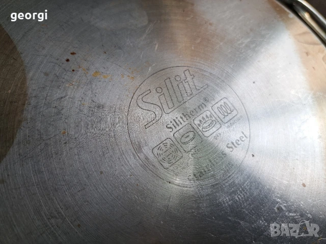 марков тиган с две дръжки Silit Silitherm  17/3, снимка 6 - Съдове за готвене - 51082582