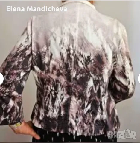 8 лева Артистично памучно сако модерно манто риза тренч яке топ, снимка 3 - Якета - 48674614
