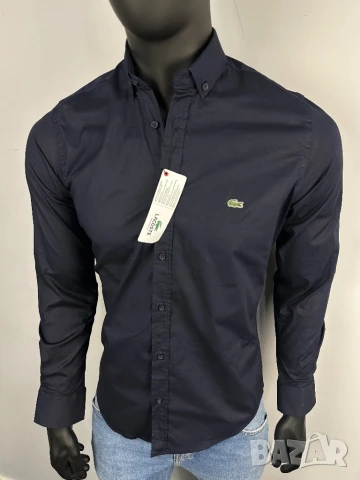 LACOSTE мъжка риза два цвята , снимка 6 - Ризи - 51373361