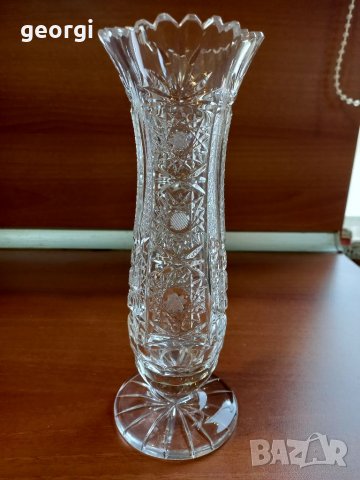 Кристална ваза, снимка 8 - Вази - 34974108