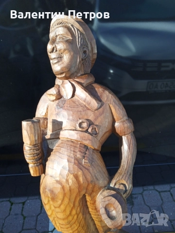 Немска дървена статуетка, снимка 5 - Декорация за дома - 52771272