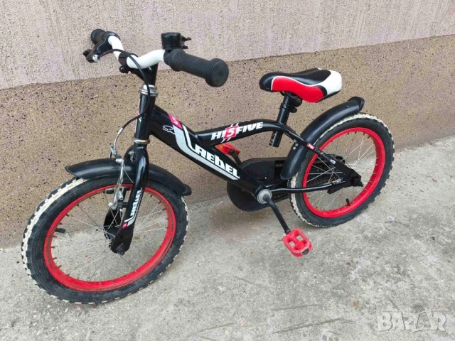 Детски велосипед 16 цола, снимка 4 - Детски велосипеди, триколки и коли - 54220625