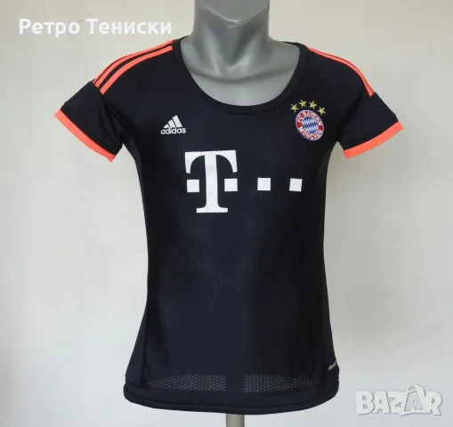 Тениска на Байерн Мюнхен • Costa #11 • adidas • синьо • размер S • Жени