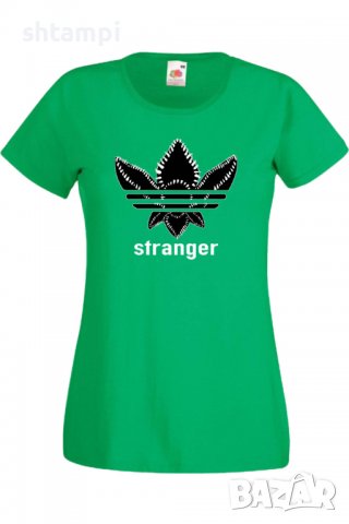 Дамска Тениска Stranger Adidas,Филм,Сериал,, снимка 8 - Тениски - 37314522