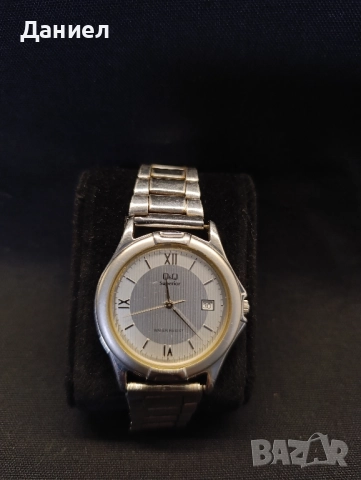 Часовник Q&Q, снимка 2 - Антикварни и старинни предмети - 52260183