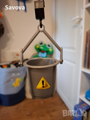 Голям кран Dickie toys с дистанционно, снимка 5 - Електрически играчки - 52370626