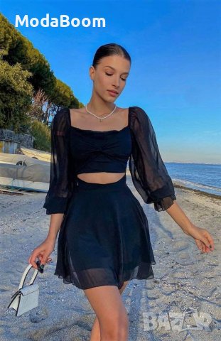 Дамска стилна рокля , снимка 2 - Рокли - 40161679