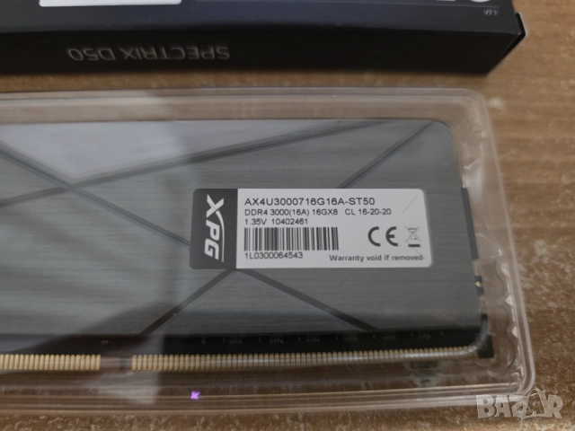 16GB DDR4 2666MHz XPG AX4U3000716G16A-ST50 - нова, снимка 2 - RAM памет - 52554268