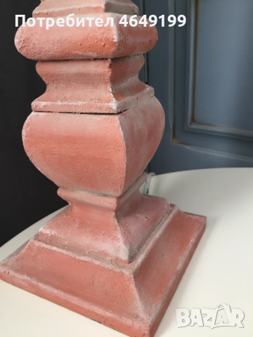 Нощна лампа с ратанов абажур, снимка 12 - Настолни лампи - 52639272