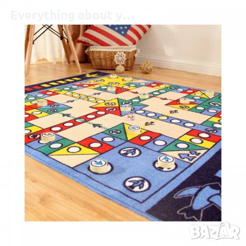 Детски килим за игра "не се сърди човече" в три размера, снимка 2 - Други - 32205321
