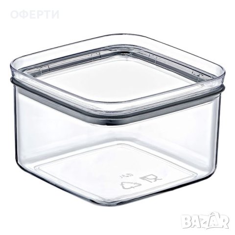  Пластмасов прозрачен контейнер за съхранение на храна 500 мл, снимка 1 - Други стоки за дома - 44198632