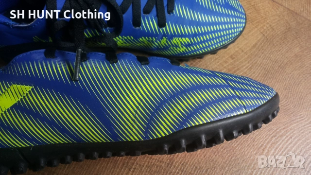 Adidas NEMEZIS Football Astro Turf Размер EUR 35 / UK 2 1/2 детски стоножки за футбол 355-14-S, снимка 4 - Футбол - 52244553