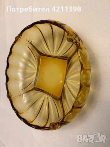 Стъклени подноси, снимка 5 - Антикварни и старинни предмети - 49264748