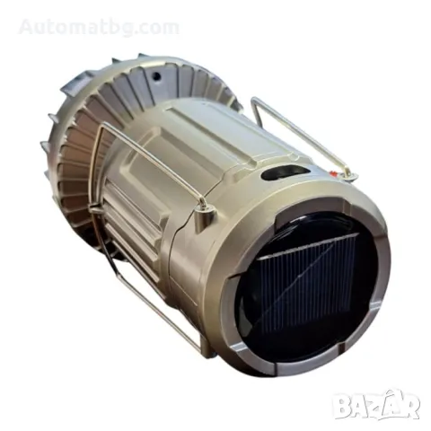 LED Соларна лампа Automat, За къмпинг, USB, PA1035, снимка 4 - Къмпинг осветление - 49289784