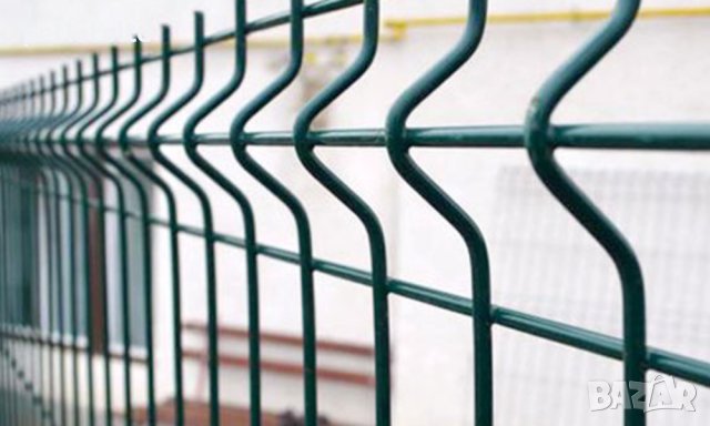 Оградни пана 125 см Х 250 см (Цвят - зелен RAL 6005), снимка 2 - Строителни материали - 40548294