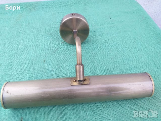 Италианска дизайнерска лампа за стена цвят злато, снимка 2 - Лампи за стена - 31532366