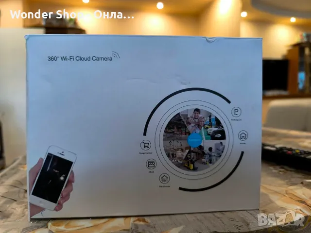 Тройна Wi-Hi камера за наблюдение, работеща и с LAN , 12 MP, Ultra HD. ✨, снимка 2 - IP камери - 47887459