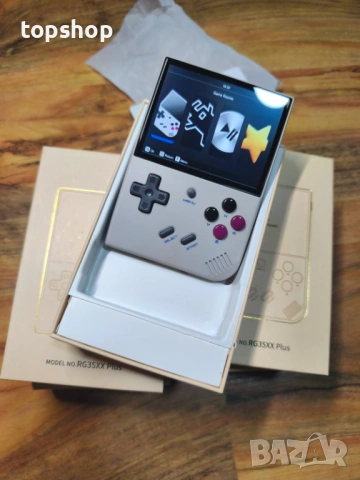 Конзолна игра ANBERNIC RG35XX Plus, 5000+ игри, 64GB Памет, Cortex-A9, GPU, RAM, Linux OS, снимка 15 - Nintendo конзоли - 50495022