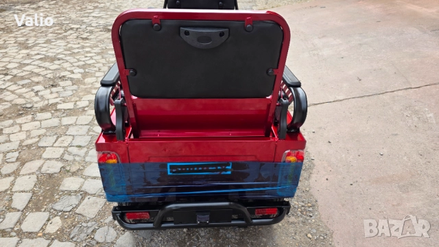 Карго Лукс ел. триколка 1500W,60V , снимка 3 - Мотоциклети и мототехника - 52150669