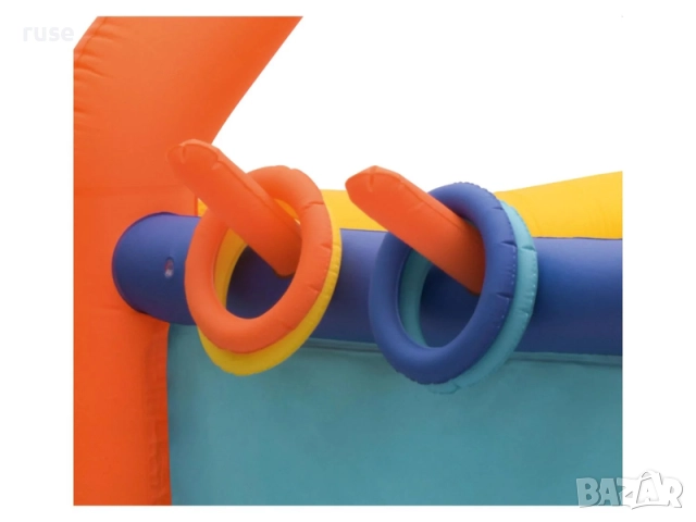 НОВИ! Надуваем детски замък батут с баскетболен кош , снимка 4 - Надуваеми играчки - 51694321