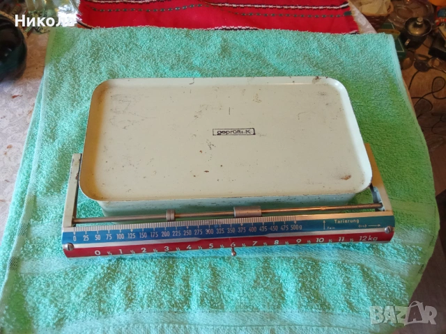 Антикварен кантар везна Krups, снимка 4 - Антикварни и старинни предмети - 54328975