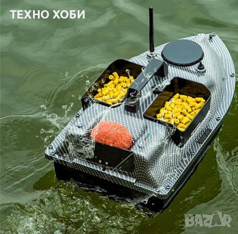 Лодка за захранка карбонова с 16 точков GPS Bait Boat,12000mA батерия,бонус сак,зарядно за кола,, снимка 6 - Стръв и захранки - 38126617