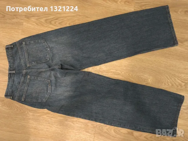 НОВИ дънки Bershka, широки крачоли, снимка 4 - Дънки - 55770906