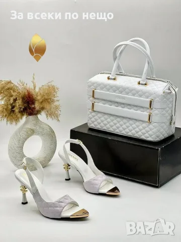 Chanel Дамски Чехли На Ток Шанел - Различни Цветове Код SEM-297, снимка 10 - Чехли - 55783002