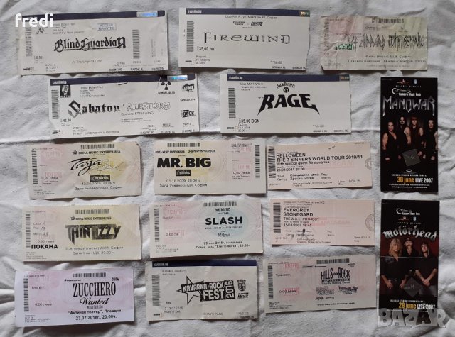 Фенски неща - rock i metal, снимка 2 - Колекции - 29364664
