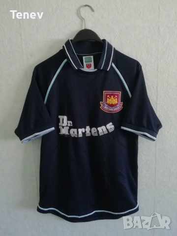 West Ham United 2000/2001 Dr Martens тениска оригинална фланелка трети екип Уест Хем Юнайтед 