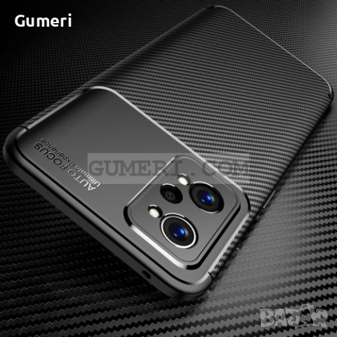 Realme GT2 Pro Удароустойчив Гръб Със Защита За Задната Камера - Карбон, снимка 5 - Калъфи, кейсове - 36542224