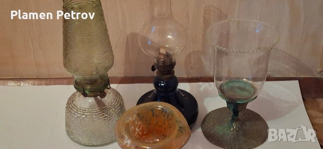 сет газени лампи и свещник , снимка 2 - Нумизматика и бонистика - 49115026